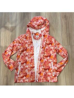 Hunter x Target collab floral rain jacket youth size L